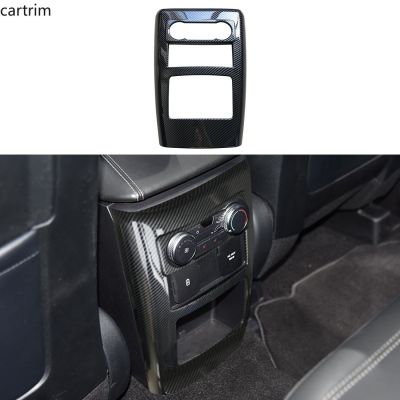 Carbon Fiber Color Console Button Frame Cover Fit For Ford Explorer 2020 2021 2022 2023