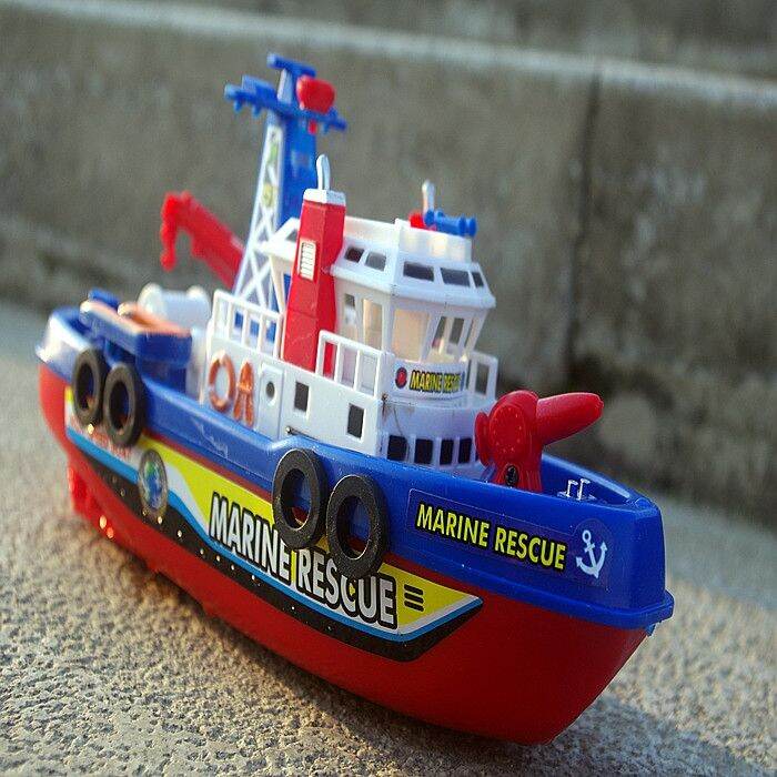 Electric toy water jet boat children's electric children's toy warship