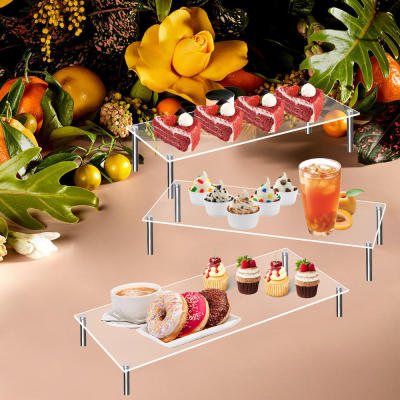 Birthday Party Supply Handicraft Display Rack Wedding Cupcake Holder Cupcake Stand Acrylic Display Stand