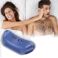 【hot】☃▬✕ Electric Anti Snoring Prevention Device Stop Snore Aid Stopper nti Clip Tray