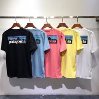 Sportlife BEAMS x patagonia P-6 tops tee versatile minimalist T-shirts