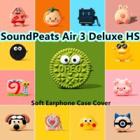 READY STOCK! For SoundPeats Air 3 Deluxe HS Case Trendy Cartoon Series for SoundPeats Air 3 Deluxe HS Casing Soft Earphone Case Cover