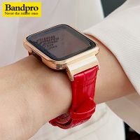 ✥◐❈ Excellent Genuine leather Strap Metal case For Redmi watch 1 2 3 bracelet smart band For mi Watch 2 3 Lite Mi Poco straps cover