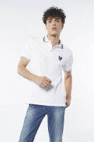 ESP เสื้อโปโลเฟรนช์ชี่ ผู้ชาย สีขาว | Frenchie Polo Shirt | 03815