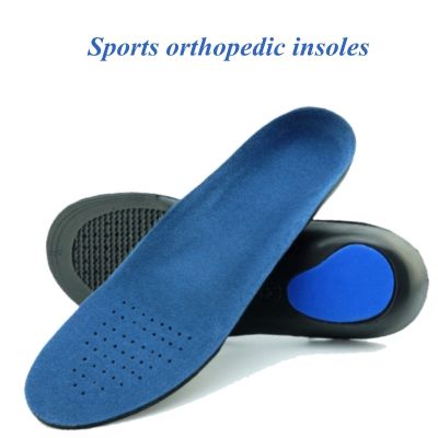 Sports Orthopedic Insole Flat Foot Orthopedic Arch Support Insoles Men and Women Shoe Pad EVA Sports Insert Sneaker Cushion Sole Shoes Accessories