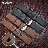 （Bar watchband）สายนาฬิกาข้อมือ GenuineStrap 1822 24MmGrain ForWatch Band SoftDZ4386Bracelet