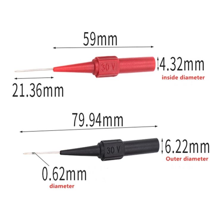 30v-car-tip-probes-diagnostic-tools-auto-multimeter-test-leads-extention-back-piercing-needle-tip-probes-mechanical-tools