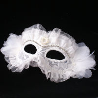 ? Makeup Dance Mask Half Face Stage Party Lace Mask Princess Mask Halloween Beauty Beautiful Simple