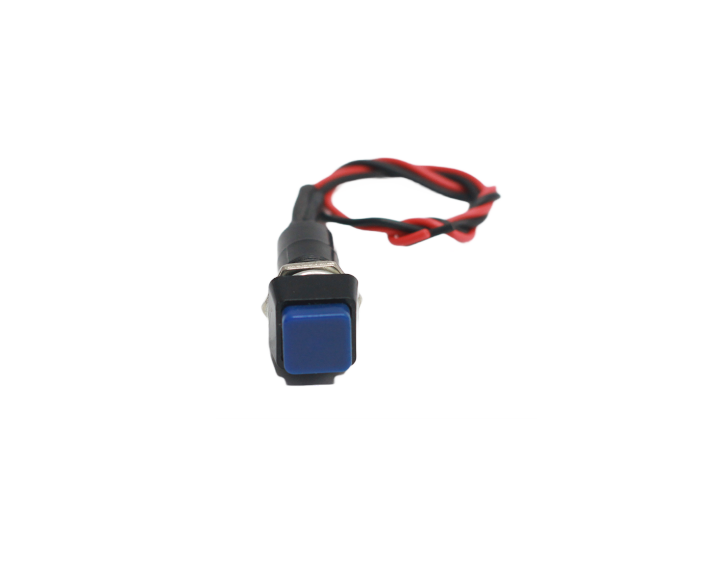 PUSH BUTTON SWITCH SQUARE, MOMENTARY OPERATION 2-PIN ON-OFF 10x30mm ...