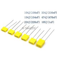 【CW】 100pcs Polypropylene Safety Plastic Film  100V 1nF   470nF 100nf 220nf 10nf 47nf 22nf 1nf 0.47uf 0.1uf Correction capacitor