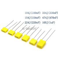 100pcs Polypropylene Safety Plastic Film 100V 1nF 470nF 100nf 220nf 10nf 47nf 22nf 1nf 0.47uf 0.1uf Correction capacitor