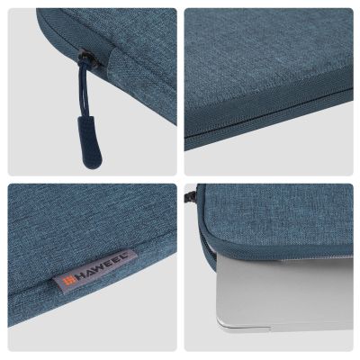 FixGadget HAWEEL 16 inch Laptop Sleeve Case Zipper Briefcase Bag for 15-16.7 inch Laptop(Dark Blue)TH