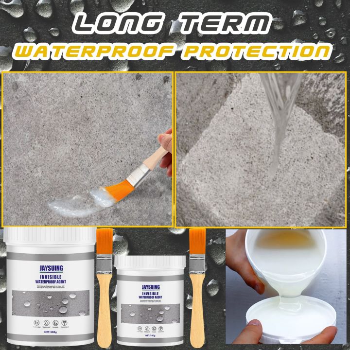 cw-transparent-waterproof-glue-300-600-900g-sealant-wall-leak-proof-water-repelling-paint-6-m2-per-tank