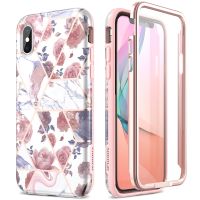 【16- digits】สำหรับ iPhone 11 Pro Max X XS 7 8 Plus เคสป้องกันเต็มรูปแบบพร้อมตัวป้องกันหน้าจอกันกระแทกเคสนุ่มหรูหราสำหรับ iPhone XR Cover