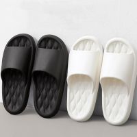 Men Thick Platform Slippers Beach Eva Soft Sole Sandals Leisure Ladies Indoor Anti-Slip Shoes