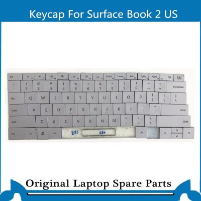 ฝาครอบกุญแจแป้นพิมพ์สำหรับเปลี่ยนคีย์บอร์ดสำหรับ Surface Book 2 1835 1834 Keycap รุ่น US