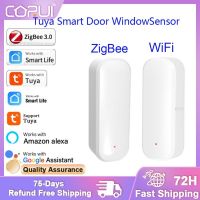 Tuya Smart Wifi/ZigBee Door Window Magnetic Sensor Wireless Smart Home Open/Close APP Remote Alarm Work With Alexa Google Home