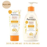 Aveeno Protect + Hydrate Sunscreen SPF 60 ครีมกันแดด สำหรับทาตัว