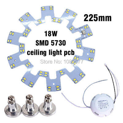 X2 18W สองสี SMD 5730ไฟเพดาน LED Pcb Rfit กระดานแม่เหล็ก Remold แผ่นพร้อมไดรเวอร์และขาแม่เหล็ก