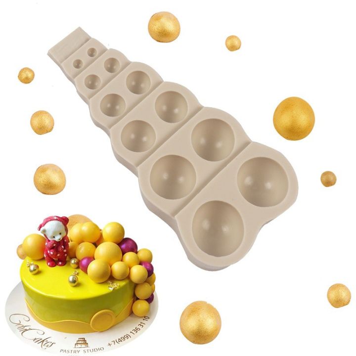 Mini Pearls cake silicone mould