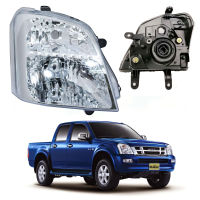 ส่งฟรี เสื้อไฟหน้า สำหรับ ISUZU D-MAX Dmax ปี 2002-2006 Head Lamp 1ดวงข้างขวาRH อีซูซุ ดีแม็กดีแม็ค โคมไฟหน้า รับประกัน 1ปี