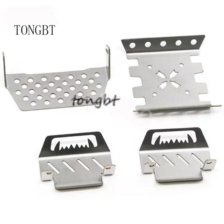 metal-chassis-armor-axle-protector-plate-for-1-10-yk4102-yk4103-1-8-yk4082-yikong-rc-crawler-upgrade-parts-kk08-power-points-switches-savers