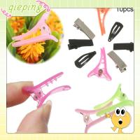 QIEPING 10pcs ของขวัญวันเกิดสาว ของเล่นเด็กเจ้าหญิง DIY ตุ๊กตากิ๊บติดผม คลิปหัวตุ๊กตา หมวก มินิ Matal/พลาสติก Headclip กิ๊บติดผมเด็ก