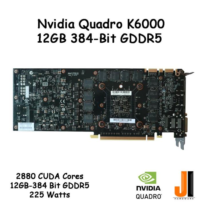 nvidia-quadro-k6000-12gb-384-bit-gddr5-มือสอง