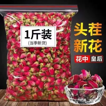 Ink Red Rose 60g Edible Dried Roses60g