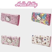 กระเป๋าสตางค์ Jiayou Hello Kitty ใหม่กระเป๋าถือแฟชั่นของผู้หญิงเด็กผู้หญิงกระเป๋าเงินลายการ์ตูน