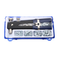 86-Piece Riveting Pliers Set, Riveting Pliers, Professional Riveting Machine, Heavy Riveting Nut Machine with Toolbox Easy to Use Reusable