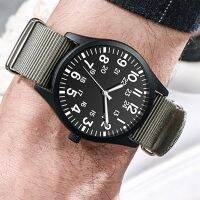 Large Dial Mens Watch Waterproof Nylon Imported Movement with Luminous Men Watches Business Male Montre Homme Relogio Masculino