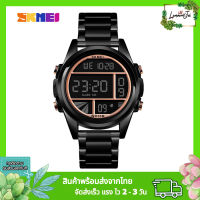 SKMEI 1448 นาฬิกาข้อมือผู้ชาย แฟชั่น เท่ๆ ระบบดิจิตอล กันน้ำ ตั้งปลุกได้ ไฟ LED ส่องสว่าง จับเวลา ปฏิทิน (ส่งไว ของแท้ 100%)