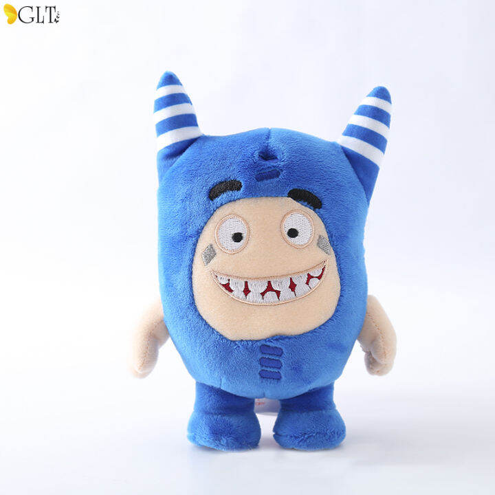 GLT 1 Pcs 24CM Oddbods Newt Buuble Pogo Zee Jeff Fuse Slick Plush Dolls ...