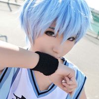 [Lao Zhang Fashion Cosplay] Kuroko ไม่มี Basuke Seirin Kuroko Tetsuya วิกผมเครื่องแต่งกายคอสเพลย์ Kuroko 39; S บาสเกตบอลผู้ชายผู้หญิงสั้นสังเคราะห์ผมพรรควิกผมวิกผม