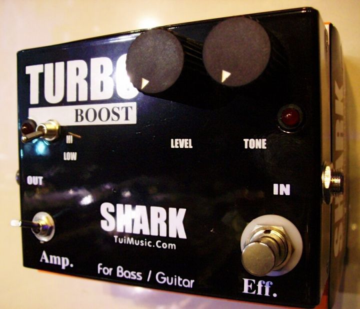 เอฟเฟ็คกีตาร์ไฟฟ้า-shark-turbo-boost