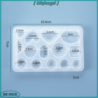 Miqiangzi แม่พิมพ์ซิลิโคนเรซินอีพ็อกซี่คริสตัลแบบทำมือต่างหูยูวีเครื่องมือทำเครื่องประดับ