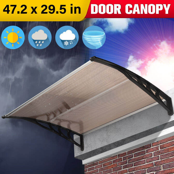 Awning Roof Outdoor Door Window Awning Cover Outdoor Patio Canopy