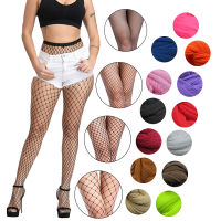 Wholesale Womens Bodystocking Pantyhose High Waist Mesh Tights Leggings Black White Fishnet Stockings for Women