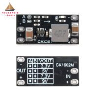 【?คลังสินค้าพร้อม + ปลาค็อด?อุปกรณ์ในครัวเรือนโมดูลลดแรงดันไฟฟ้า DC-DC ขนาดเล็ก12V ถึง5V 1Pc พร้อม2A รองรับ9V/7.3V/5V/3.3V เอาต์พุตสีดำ3*2*5ซม.