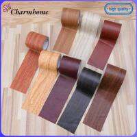 CHARMHOME 5M/Roll การตกแต่งบ้าน เส้นรอบวง ปรับปรุงเฟอร์นิเจอร์ เทป ลายไม้ ซ่อมแซม กาว