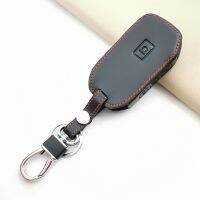 New Premium Leather Car Key Case for Kia Sportage Carnivl All New K5 K3 KX3 KX7 5 Buttons Key Protector Cover Interior Key Chains