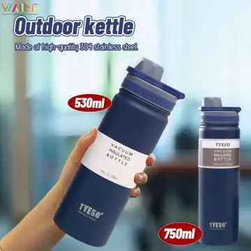 530/750ML Tyeso Thermos Bottle Stainless Steel Vacuum Flask Insulated Water  Bottle Travel Cup For children Coffee Mug Termica