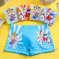 【Ready Stock】 ☄ C22 4 Pieces Boys Boxer Shorts Kids Underwear Childrens Underwear Set Panty 1-12 Years Old