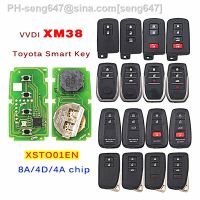 Xhorse XSTO01EN XM38 Smart Key Proximity Remote Key 8A 4D 4A Chip for Toyota Lexus Updated Version of VVDI XM Key Shell