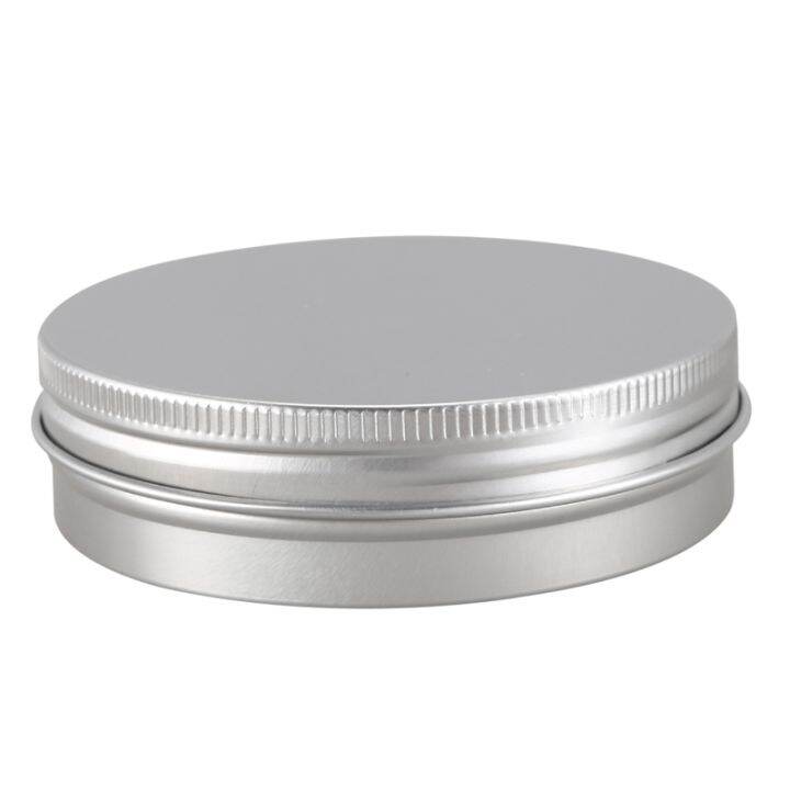 20-x-empty-cosmetics-pot-lip-balm-aluminum-jar-container-screw-cap-15ml