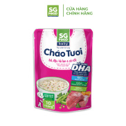 Cháo Tươi Baby Sài Gòn Food Bò & Đậu Hà Lan 240G