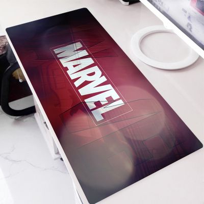 Gaming Mouse Mat Gamers Accessories Big Mouse Pad Gamer Mice Keyboards Computer Peripherals Office Mousepad Marvell Desk