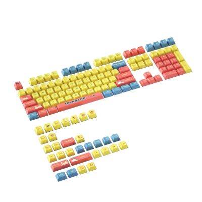 139 keycaps PBT Dye-sublimated keycap คีย์บอร์ด Cherry profile keycap สำหรับ61688487104108คีย์บอร์ด