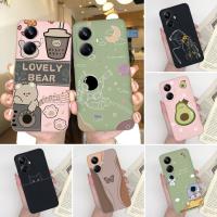 เคสน่ารักสำหรับ Oppo Realme 10 Pro Pro + Realme 10 Pro Plus 4G 5G ลายนักบินอวกาศเคสสำหรับ OPPO OPPO Realme10 Pro + 10Pro Realme + Realme10Pro + ซิลิโคนนิ่ม